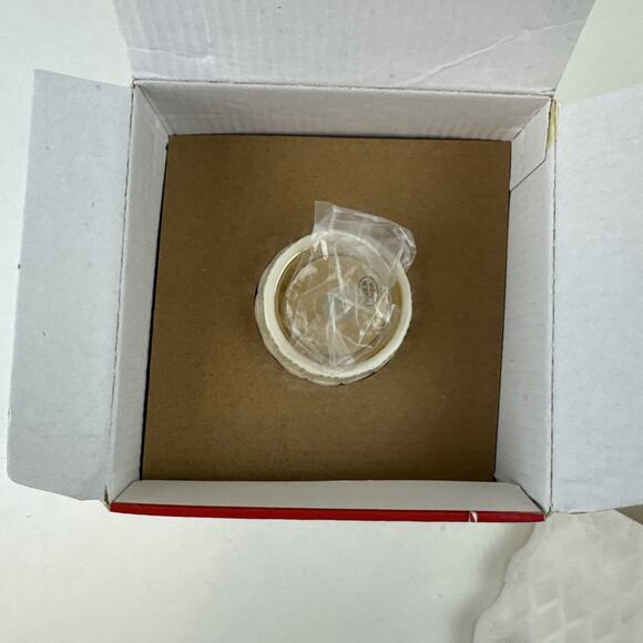 Lenox Christmas Candle holder Ornament White Christmas Joy Peace Tealight Noel - Picture 12 of 16